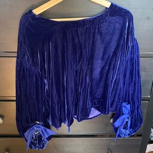 Free People blue top